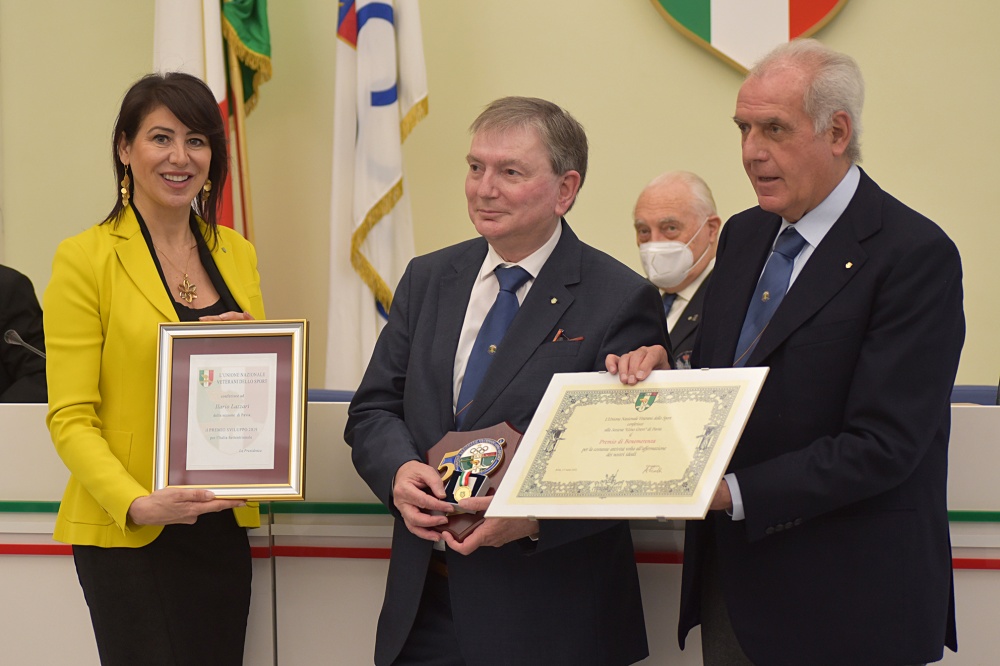 Ilario Lazzari con Francesca Bardelli e Alberto Scotti