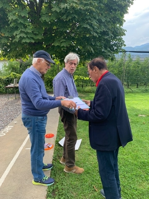 Gli organizzatori: il presidente Ferrini, Guido Mazzoli ed Ivano Badalotti - Foto: Ivano Badalotti