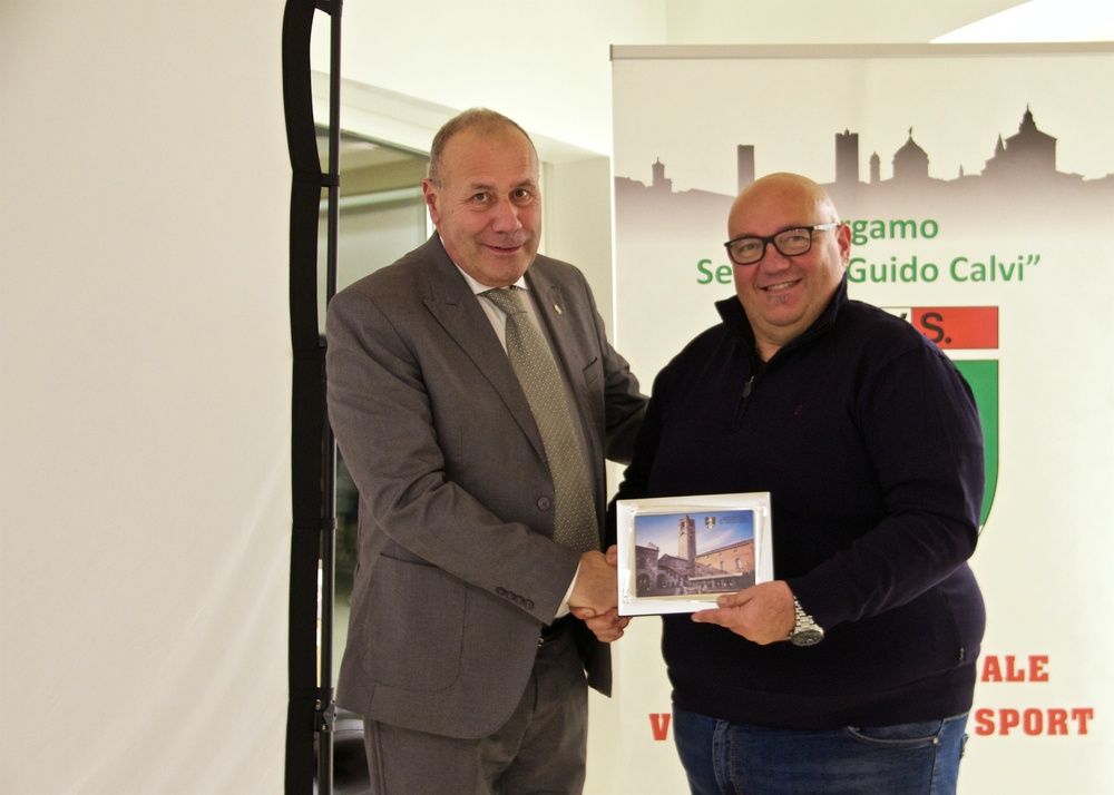 Riconoscimento al Socio e Sindaco di Spirano Yuri Grasselli