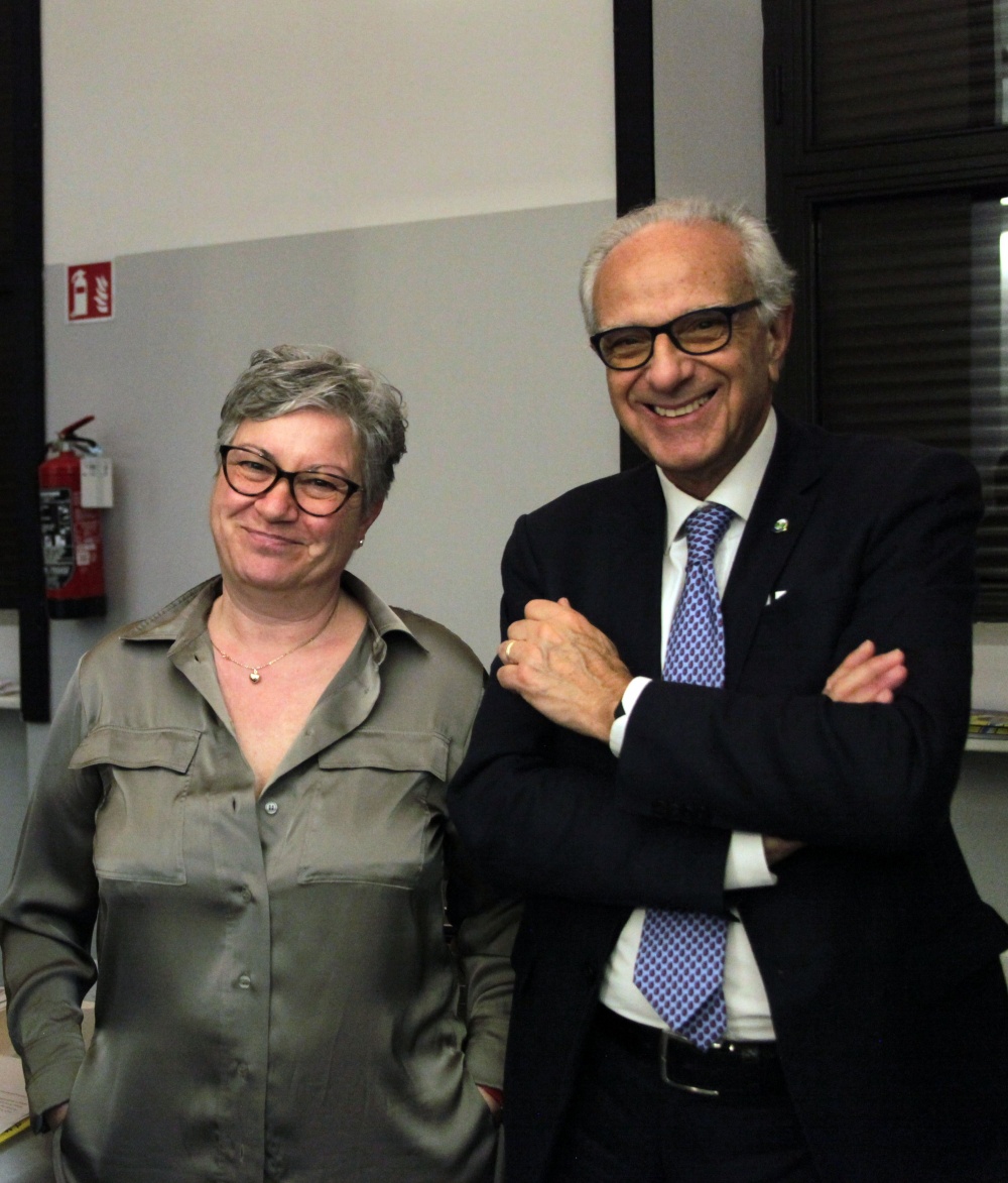 Assemblea 2022 Rina Perego accanto a Filippo Grassia
