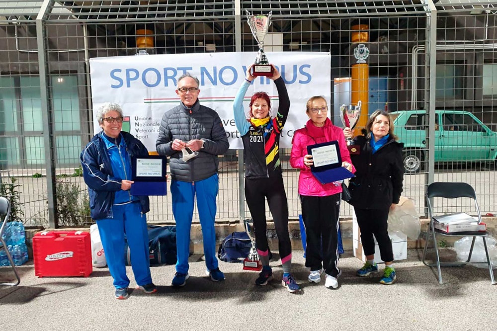 La premiazione Master femminile