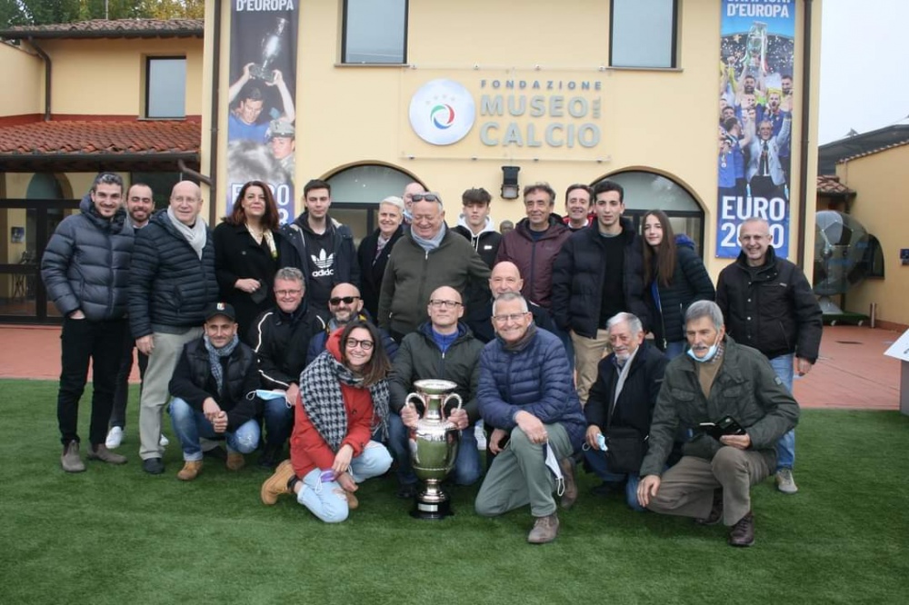 I soci dell’U.N.V.S. all’incontro di cultura sportiva al MUSEO DEL CALCIO di Coverciano