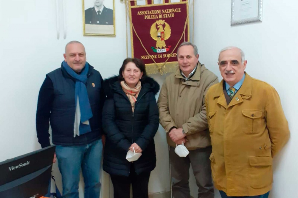 Giuseppe Vittoria, Carmela Vespoli, Paolo Pappalardo e Giuseppe Fontana